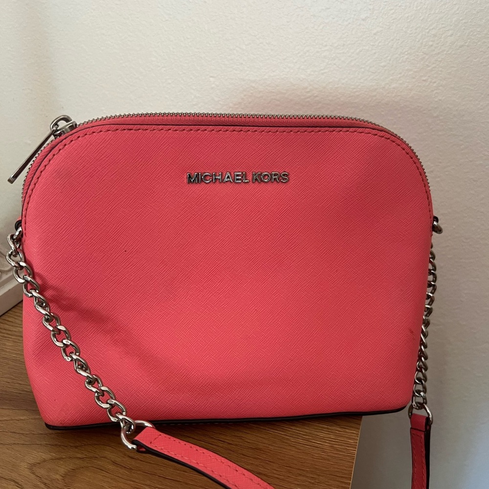 Pink Michael Kors bag